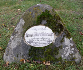 Grabstein Heinrich Friedrich Bräuninger