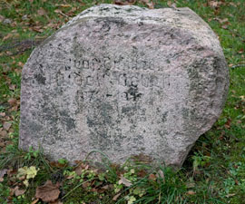 Grabstein Rudolf Göbell
